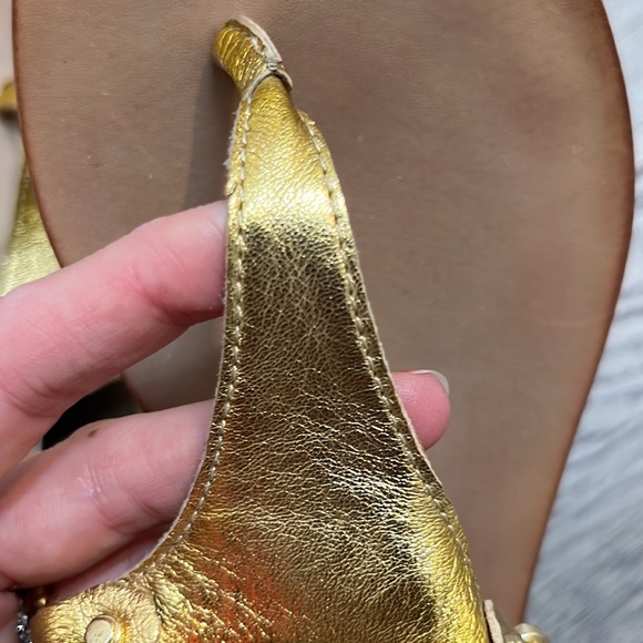 Aldo Gold Strappy Sandal - Picture 4 of 7